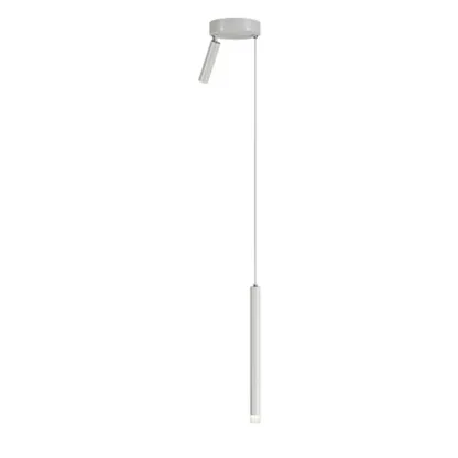 Nordic Sleek Black Linear LED Pendant Light for Living Room Image - 13