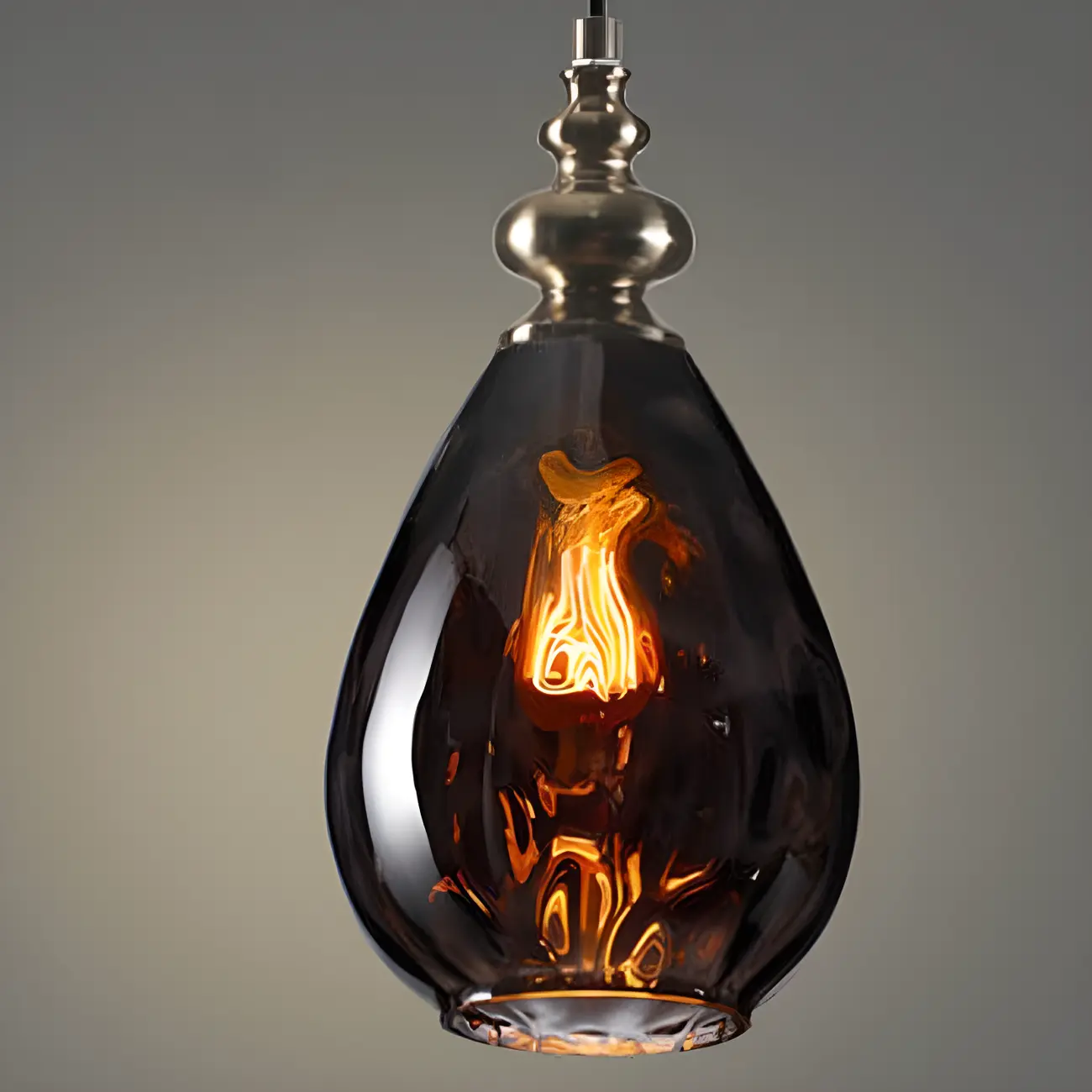 Dune Color Glass Drop Pendant Light for Home Decor Image - 15 | homeyfad