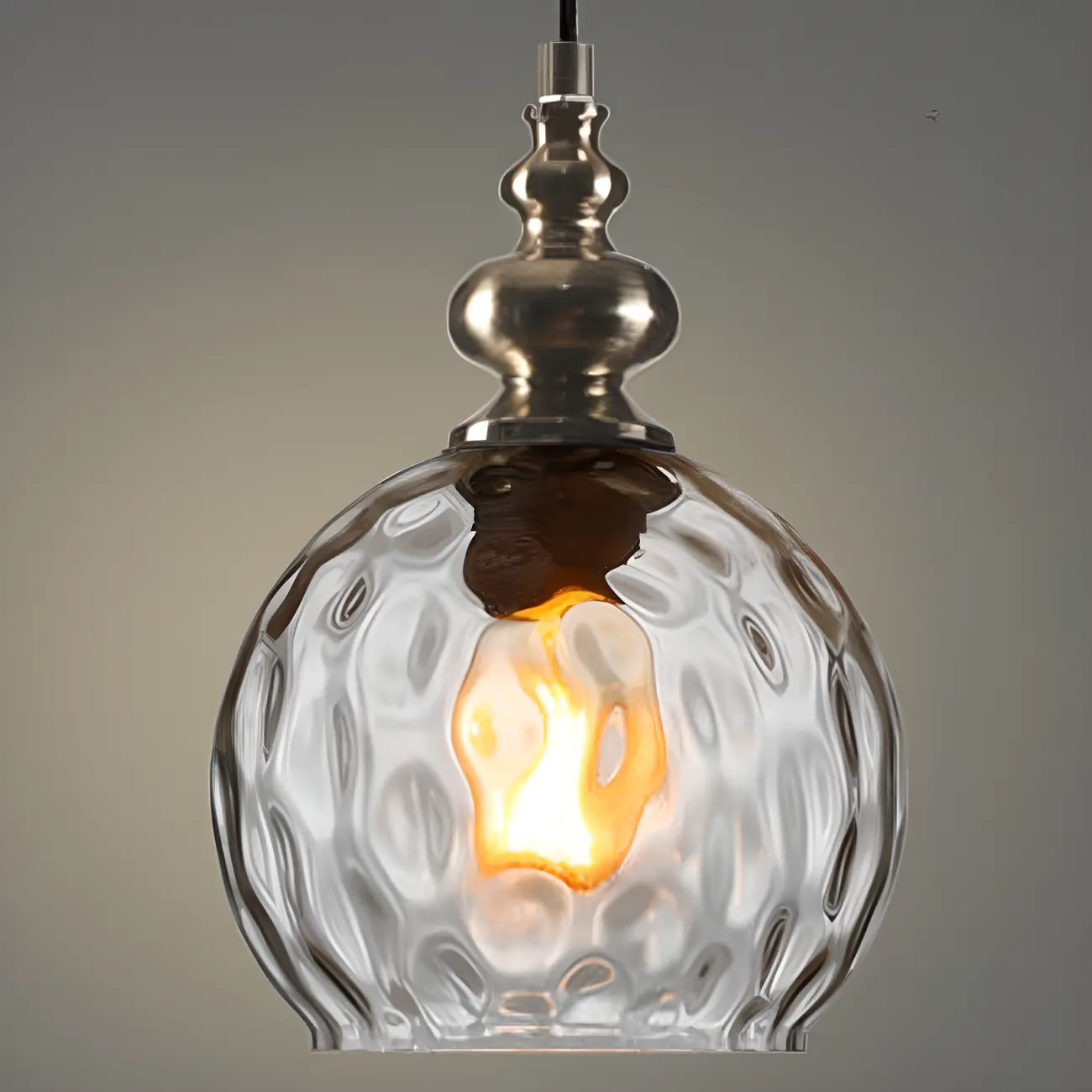 Dune Color Glass Drop Pendant Light for Home Decor Image - 20 | homeyfad