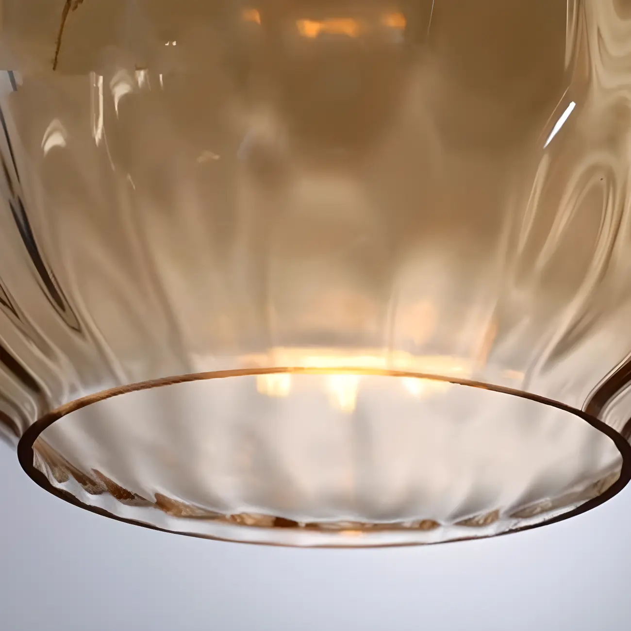 Dune Color Glass Drop Pendant Light for Home Decor Image - 24 | homeyfad