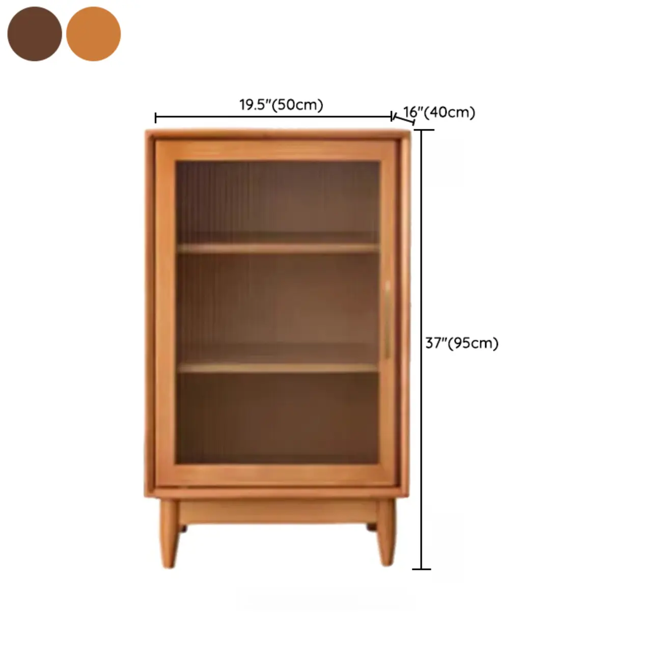 Modern Walnut Sideboard with Glass Doors and Storage  #size | homeyfad