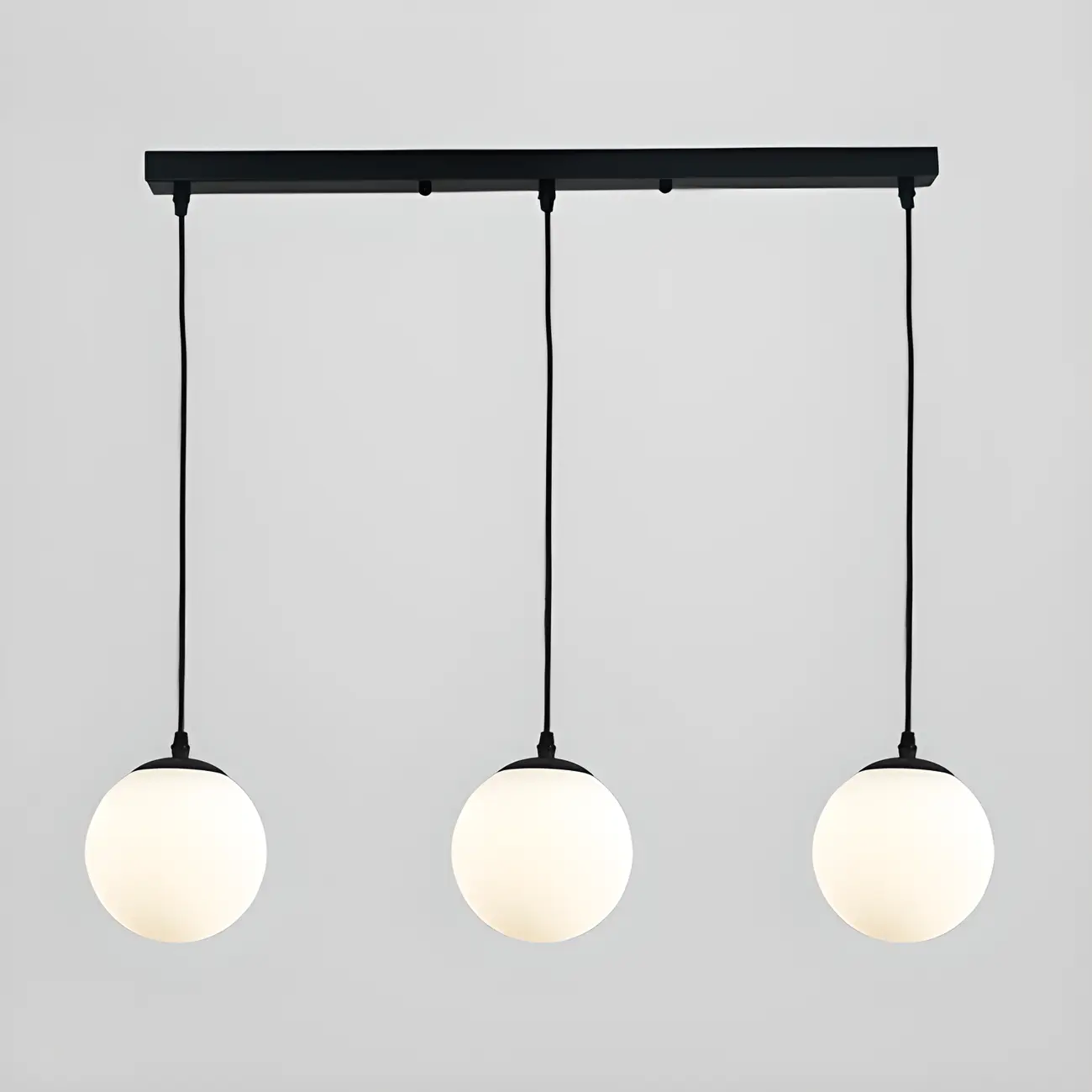Nordic Irregular Globe Pendant Lamp in Clear Glass for Indoor Use Image - 9 | homeyfad