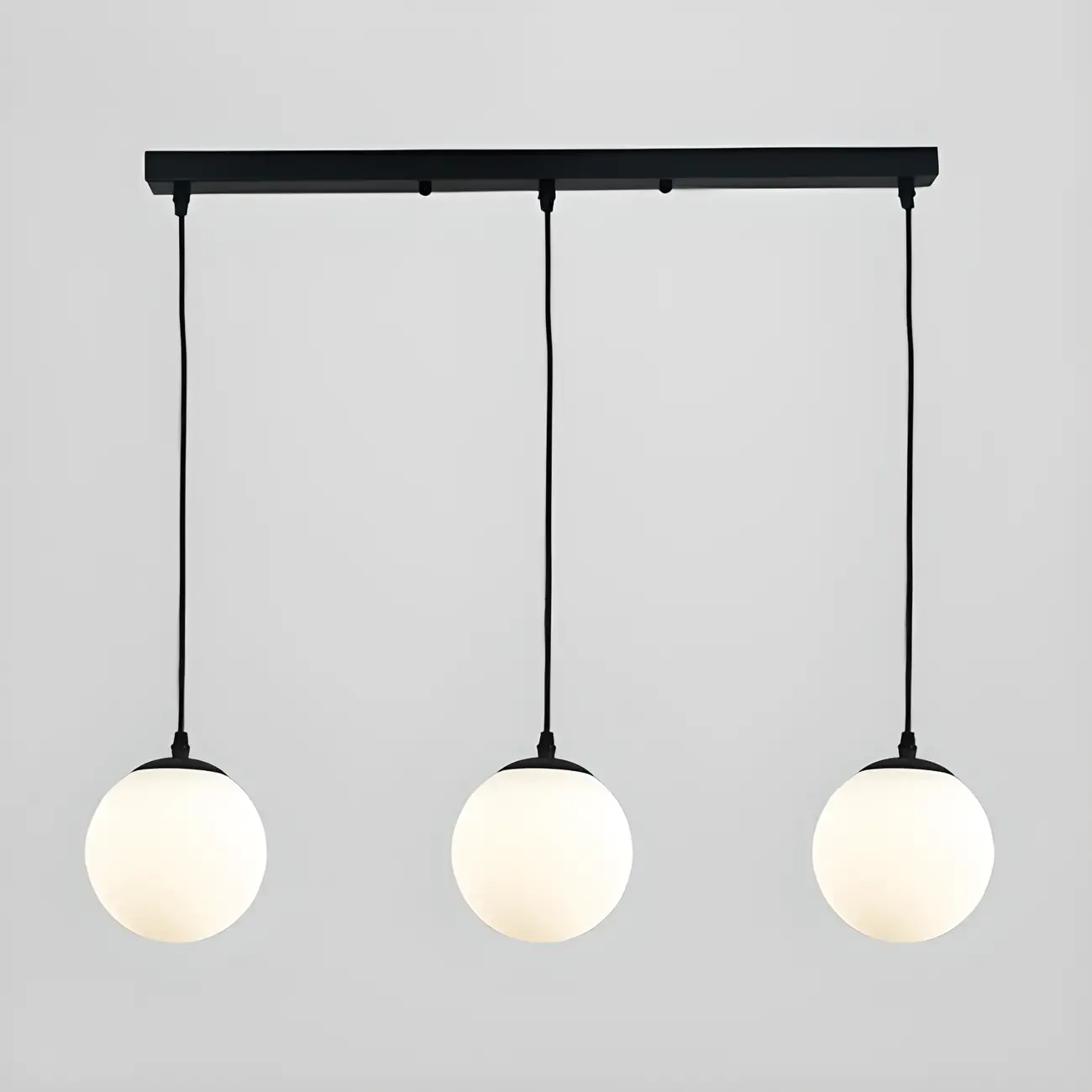 Nordic Irregular Globe Pendant Lamp in Clear Glass for Indoor Use Image - 9