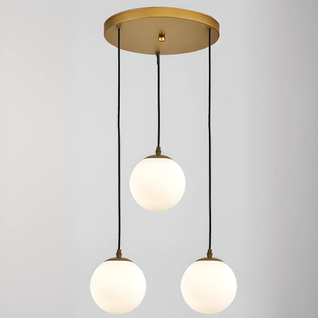 Nordic Irregular Globe Pendant Lamp in Clear Glass for Indoor Use Image - 13 | homeyfad