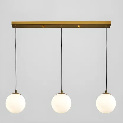 Nordic Irregular Globe Pendant Lamp in Clear Glass for Indoor Use Image - 15