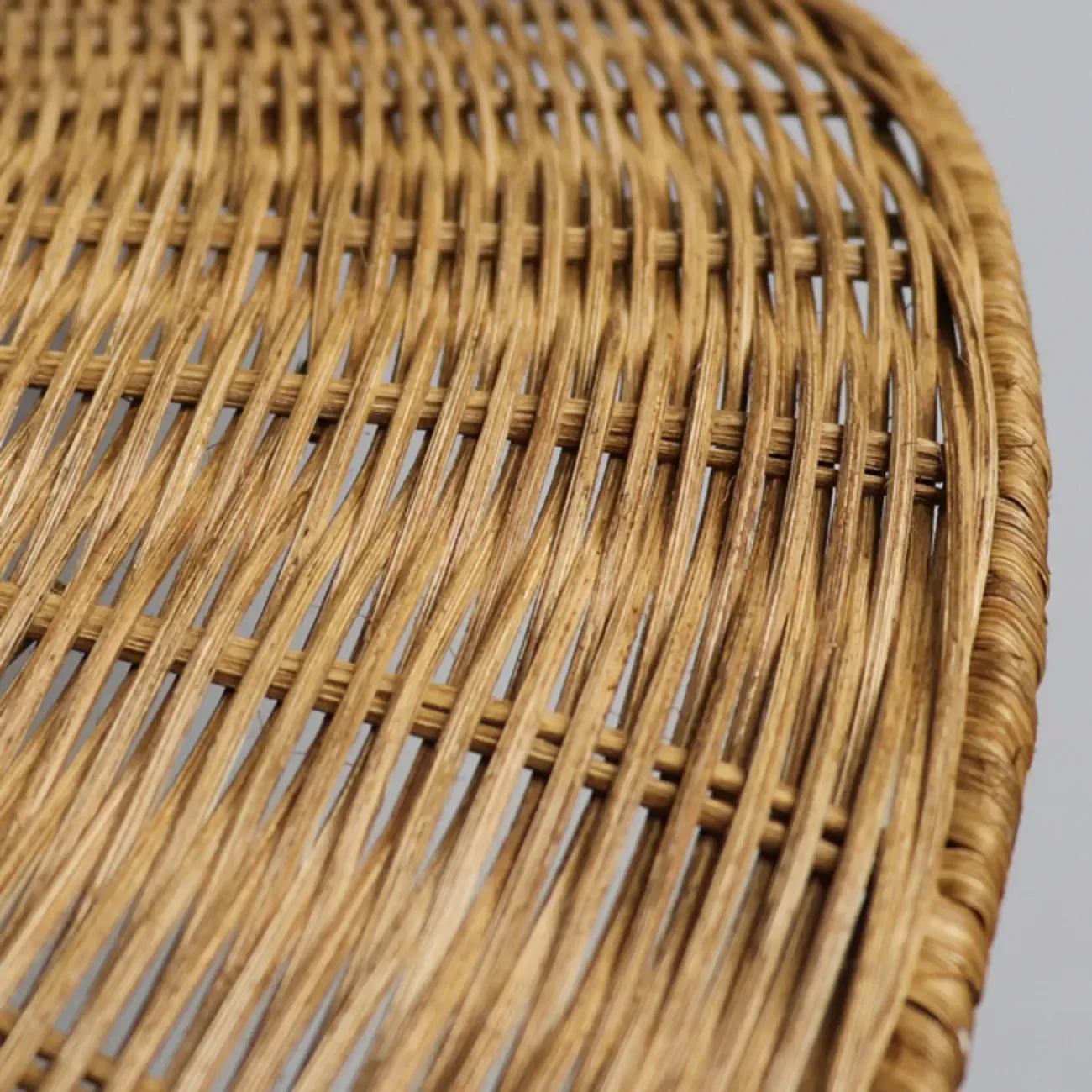 Southeast Asia Style Brown Rattan Cone Pendant Light for Natural Decor Image - 14