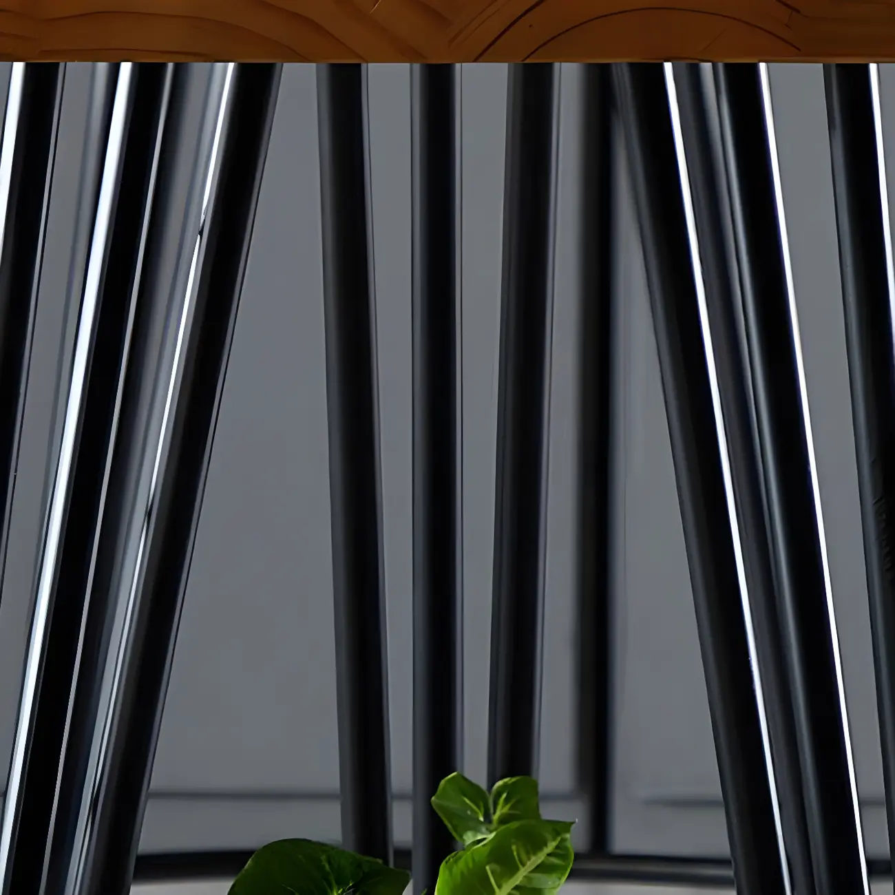 Elegant Solid Wood Bar Set with Stylish Stools for Home Image - 9 | homeyfad