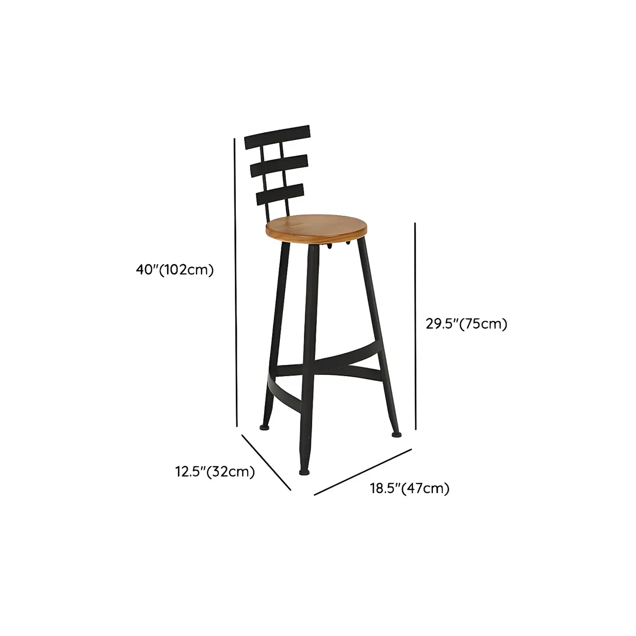 Elegant Solid Wood Bar Set with Stylish Stools for Home Image - 16 | homeyfad