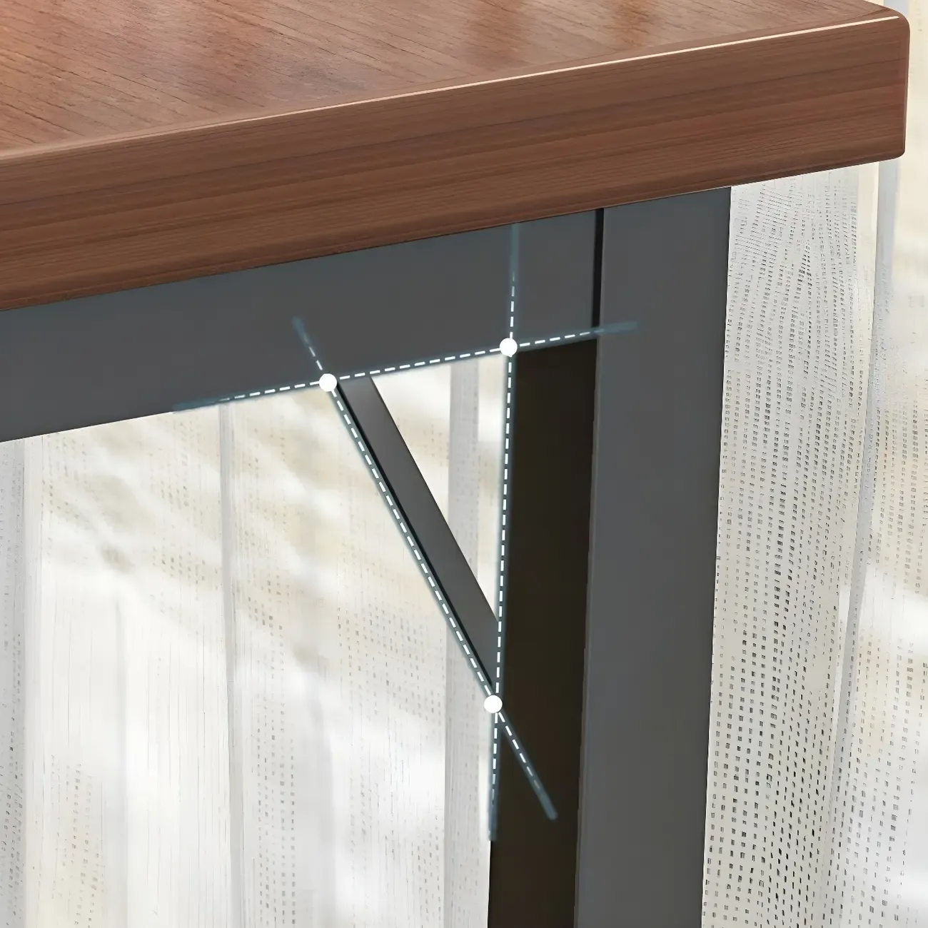  Modern Manufactured Wood Pub Table and Backless Stools Sets Image - 6