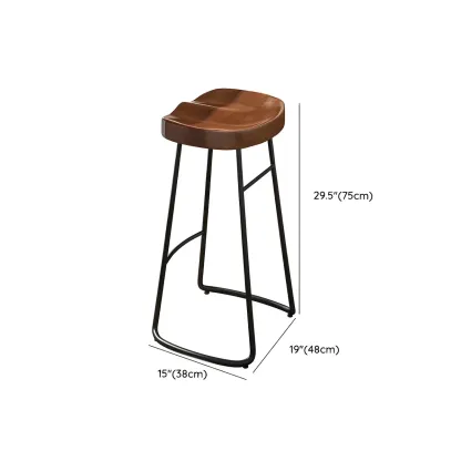  Modern Manufactured Wood Pub Table and Backless Stools Sets Image - 17