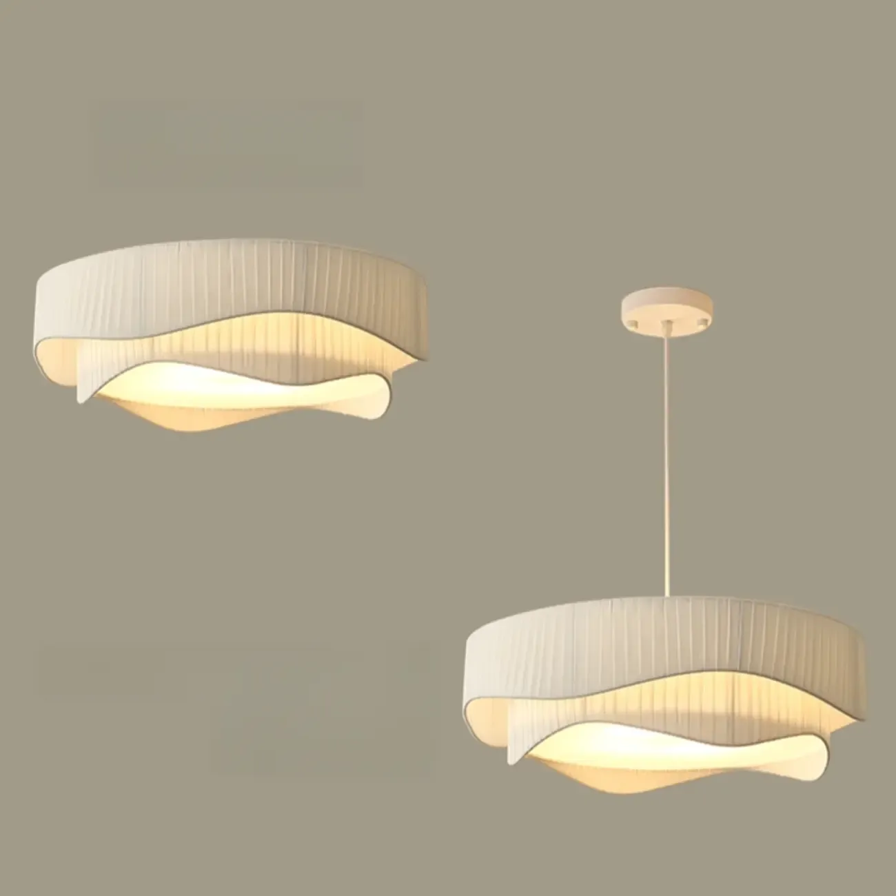 Modern Elegant 4-Light LED Chandelier with Irregular Design Image - 6