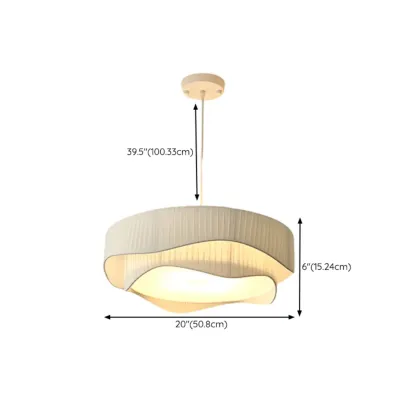 Modern Elegant 4-Light LED Chandelier with Irregular Design  #size