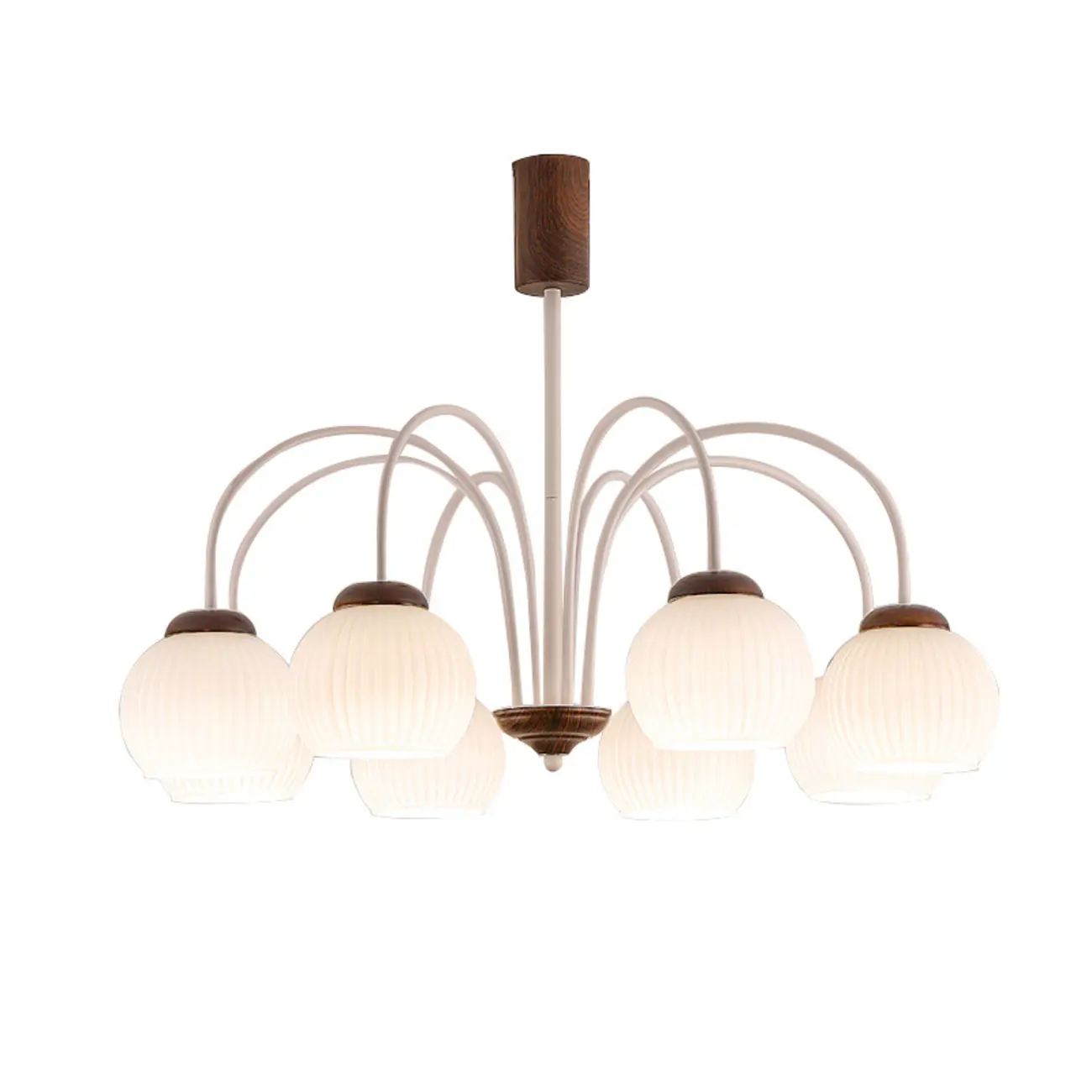 Modern Elegant Globe Pendant Chandelier with Flexible Length Image - 5 | homeyfad