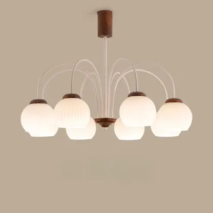 Modern Elegant Globe Pendant Chandelier with Flexible Length Image - 6