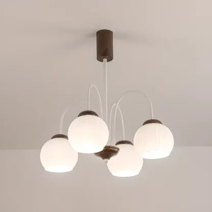 Modern Elegant Globe Pendant Chandelier with Flexible Length Image - 10