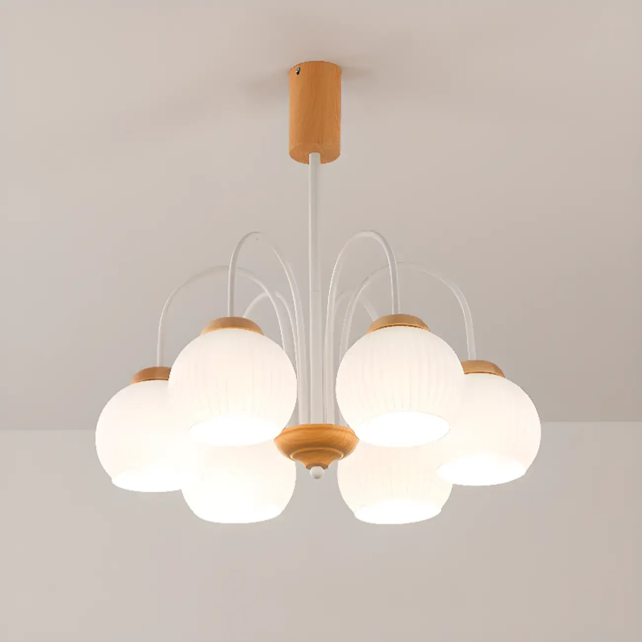Modern Elegant Globe Pendant Chandelier with Flexible Length Image - 12