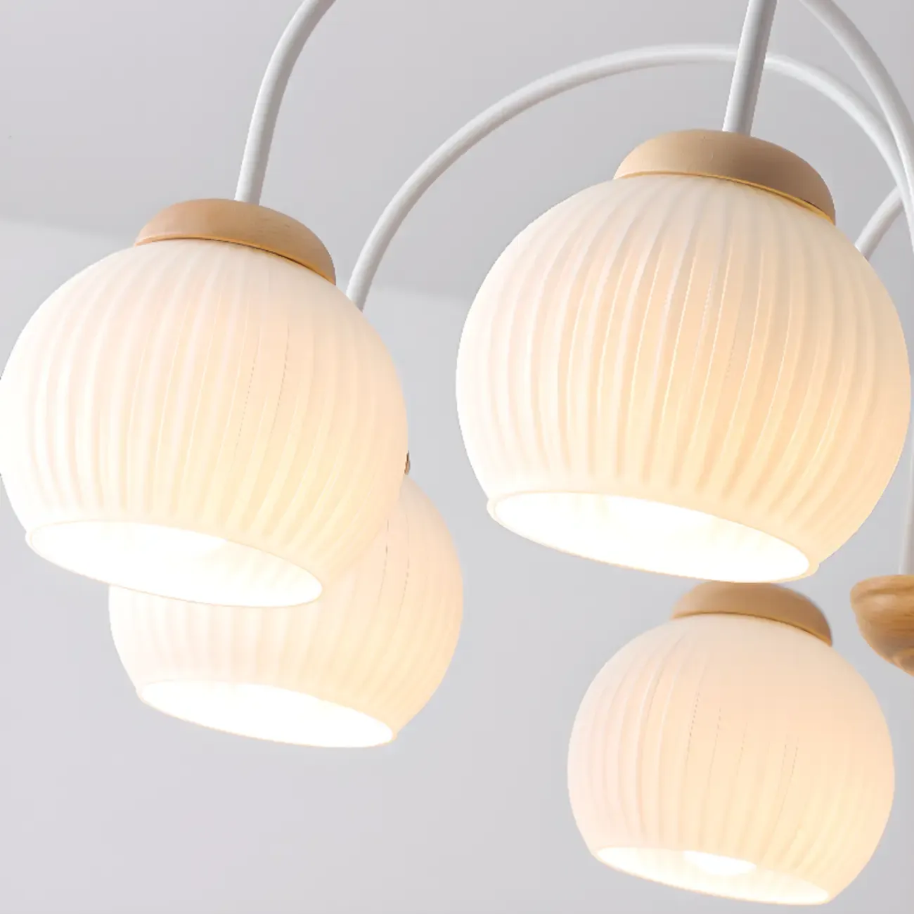 Modern Elegant Globe Pendant Chandelier with Flexible Length Image - 14