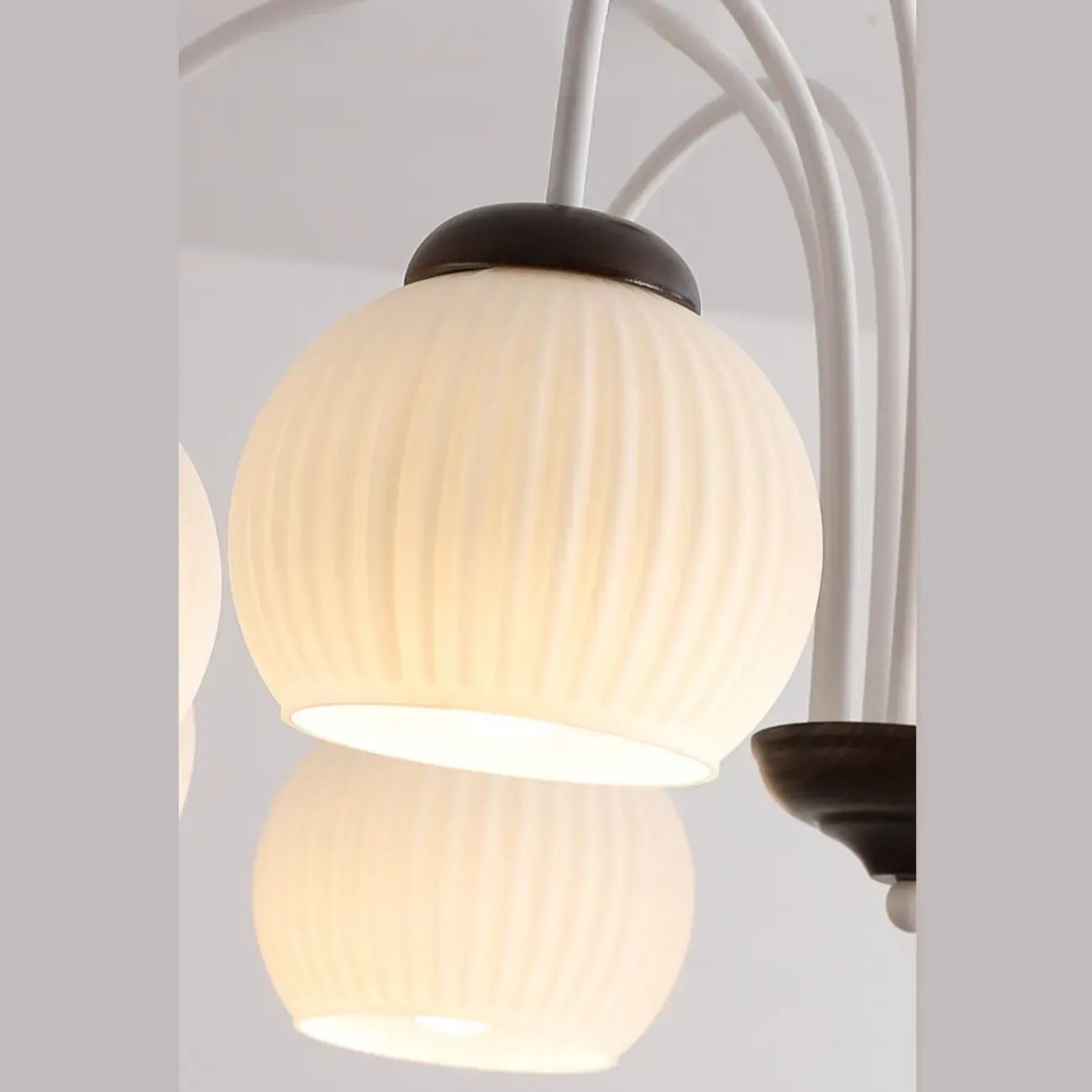 Modern Elegant Globe Pendant Chandelier with Flexible Length Image - 16
