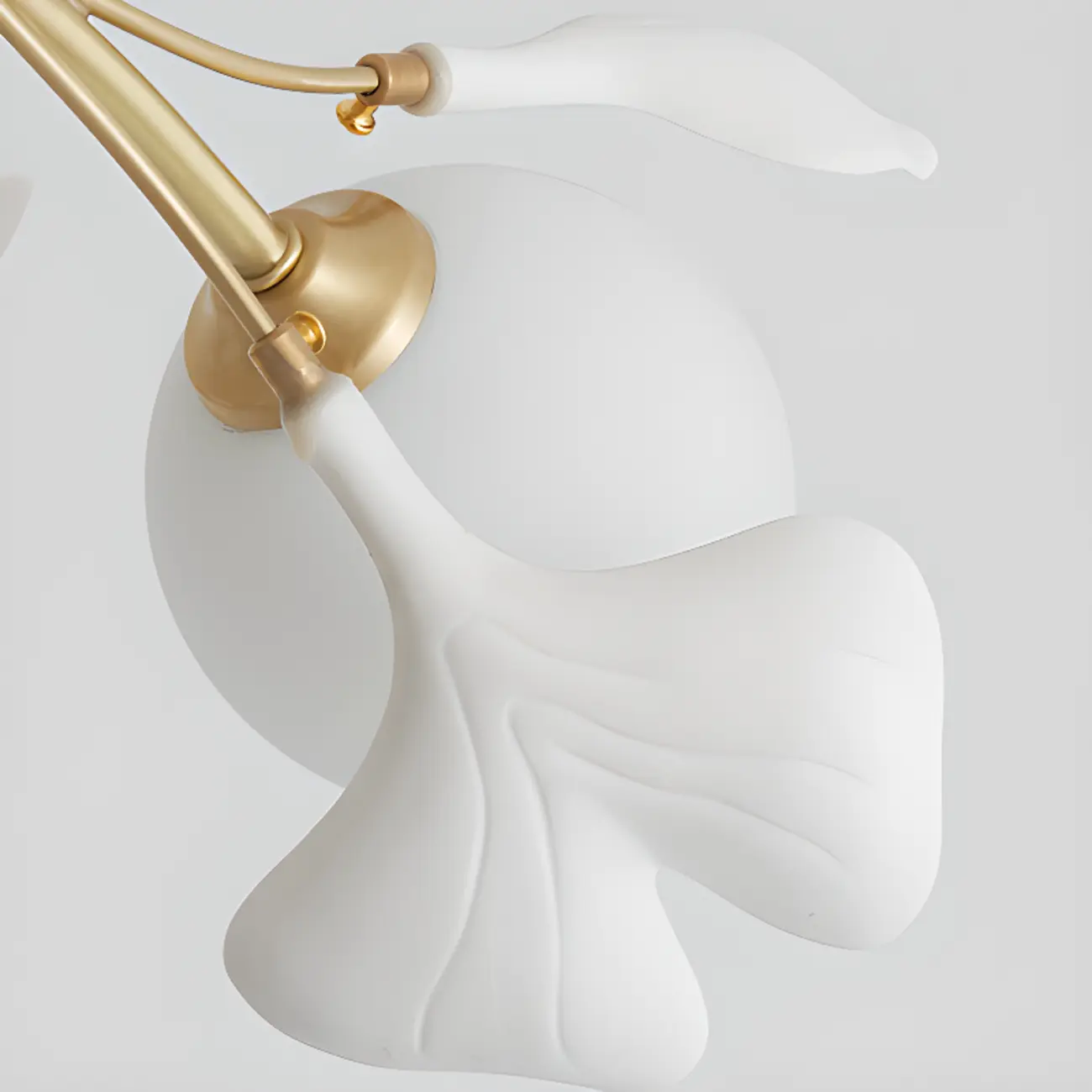 Modern Brass Branch Chandelier with Elegant Design Image - 12 | homeyfad