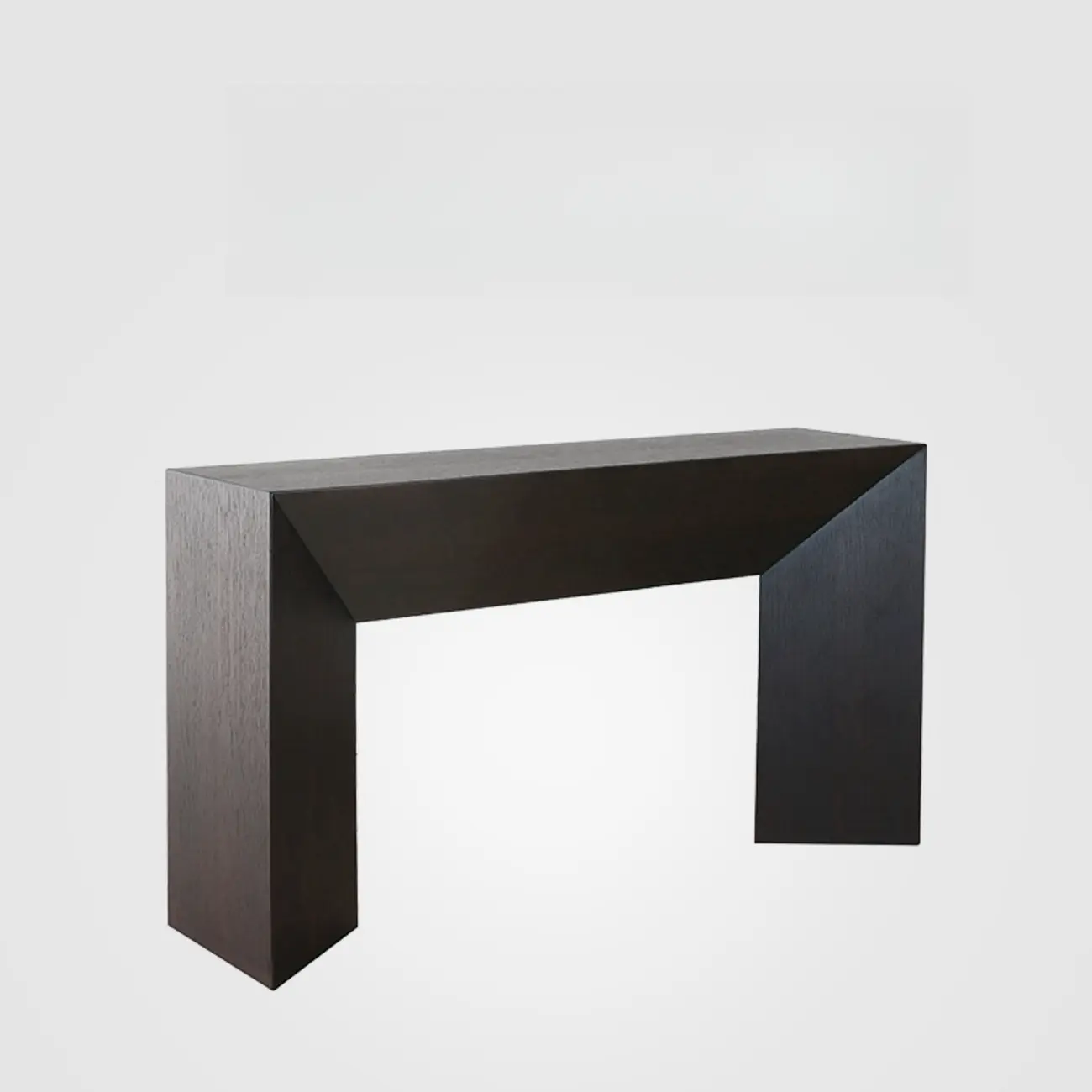Modern Stone Top Wooden Base Console Table | HomeyFad Image - 3 | homeyfad
