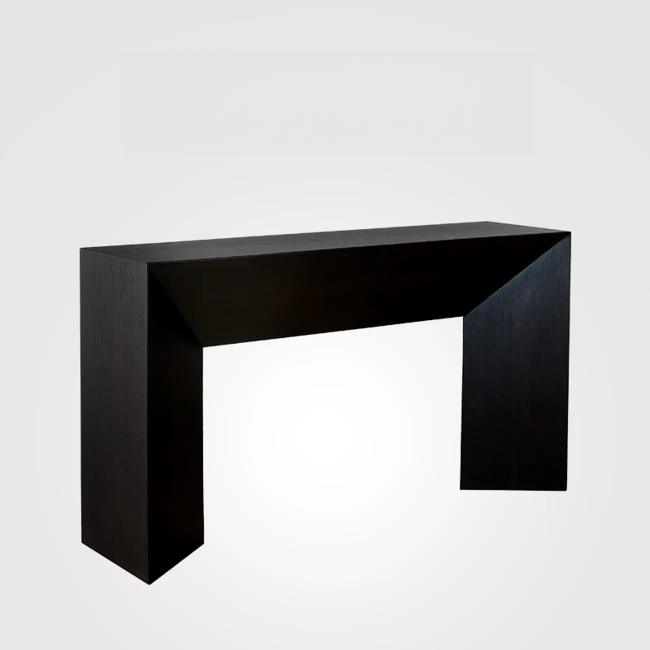 Modern Stone Top Wooden Base Console Table | HomeyFad Image - 5 | homeyfad