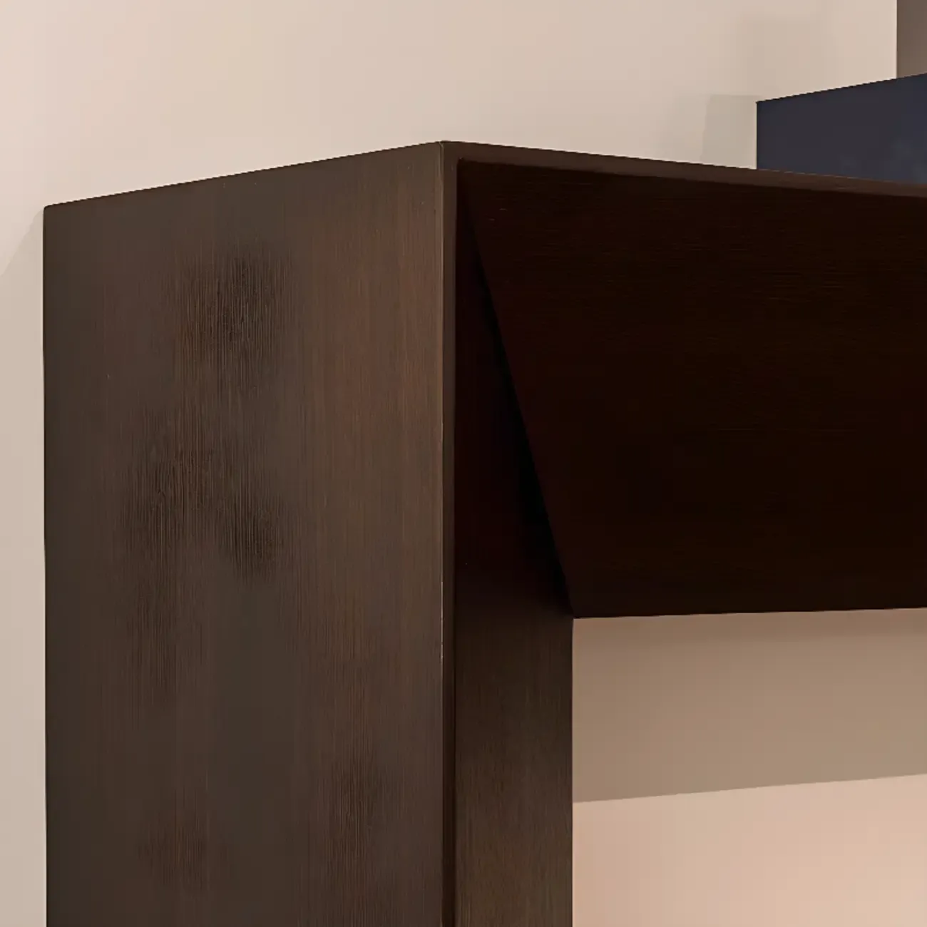 Modern Stone Top Wooden Base Console Table | HomeyFad Image - 14