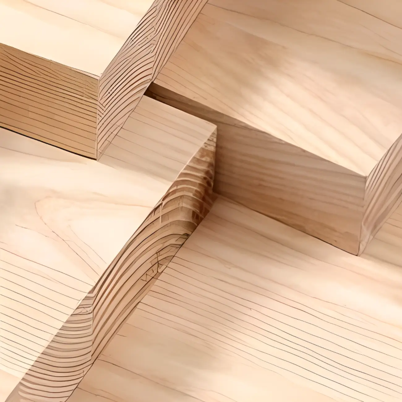 Modern Ash Wood Console Table with Sculptural Base Image - 6 | homeyfad