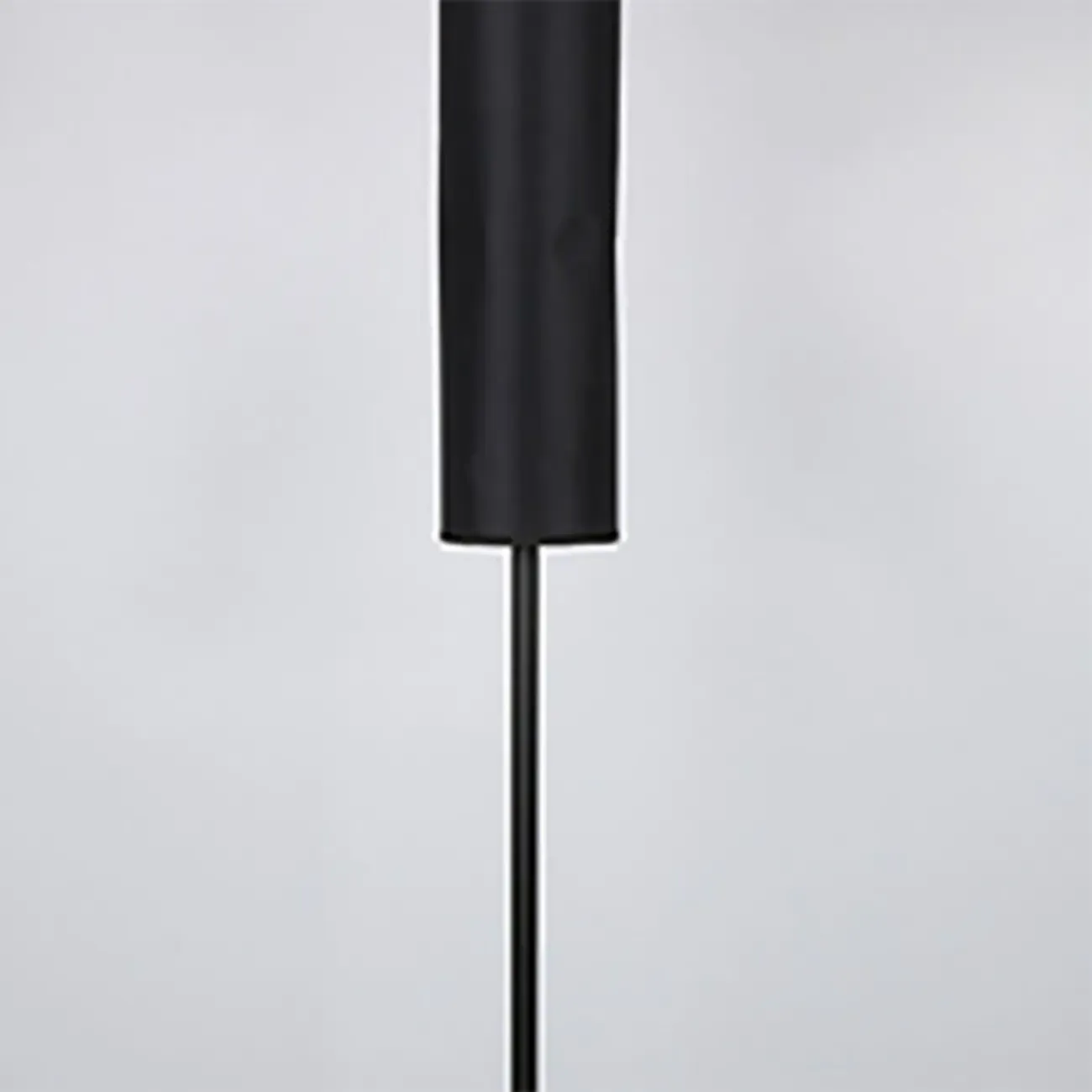 Modern Floor Lamp with Geometric Fabric Shade for Bedroom Image - 9