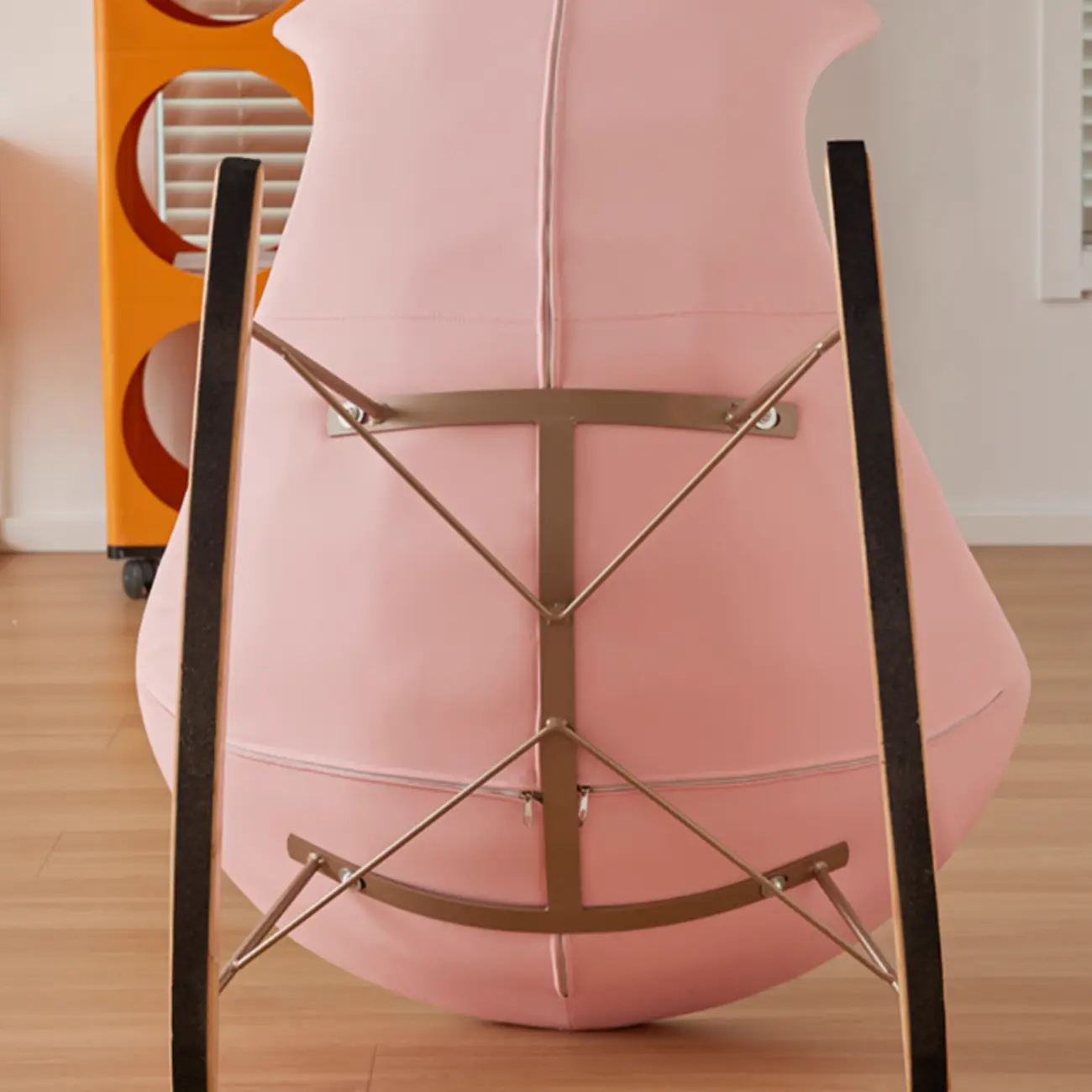 Upholstered Rocking Chair with Optional Ottoman for Living Room Image - 10 | homeyfad