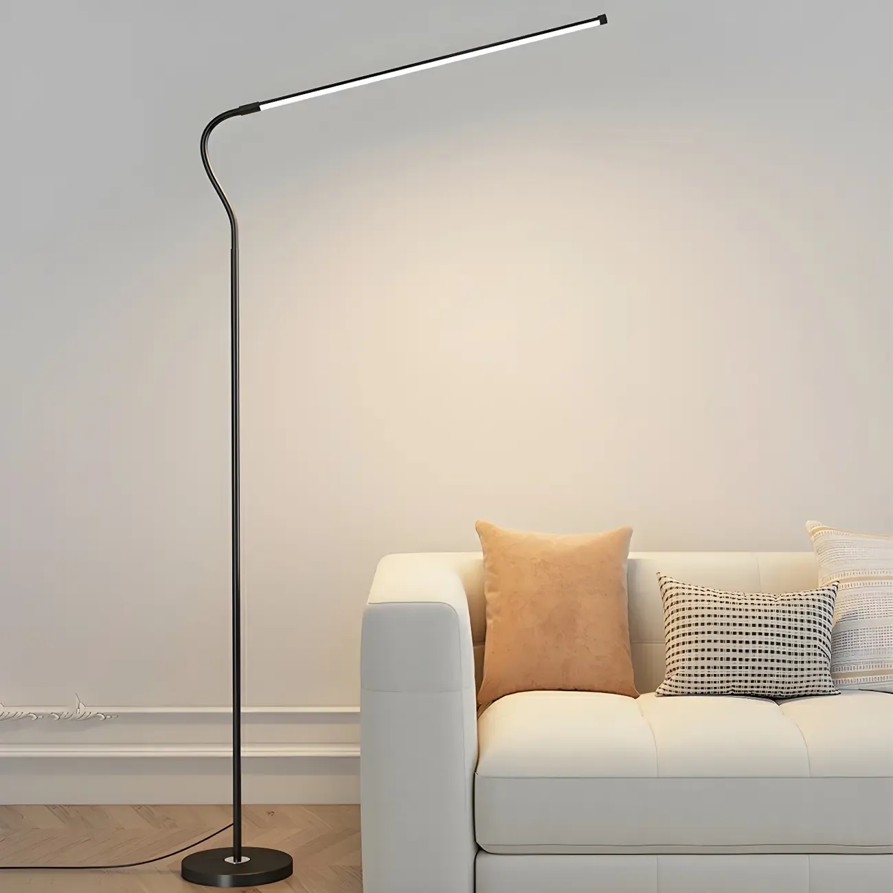 Dimmable Floor Lamp with Remote and 3 Color Temperatures Image - 4