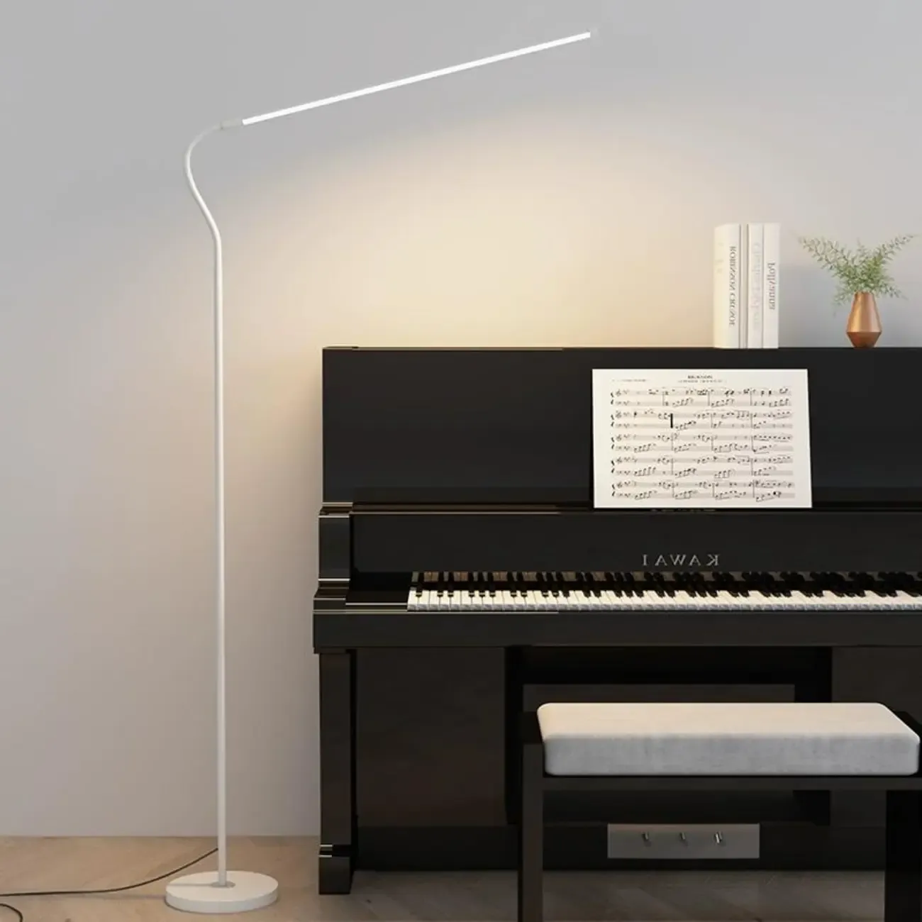 Dimmable Floor Lamp with Remote and 3 Color Temperatures Image - 5