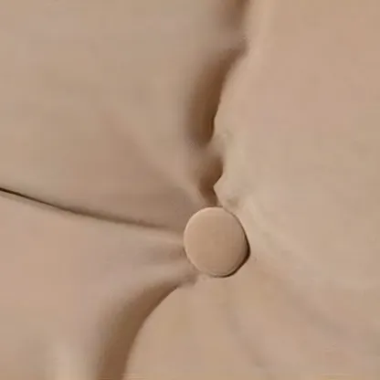 Minimalistic Flannel Cushioned Rocking Chair for Living Room Image - 9