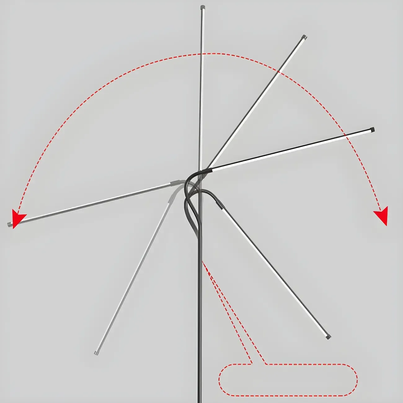 Dimmable Floor Lamp with Remote and 3 Color Temperatures Image - 12