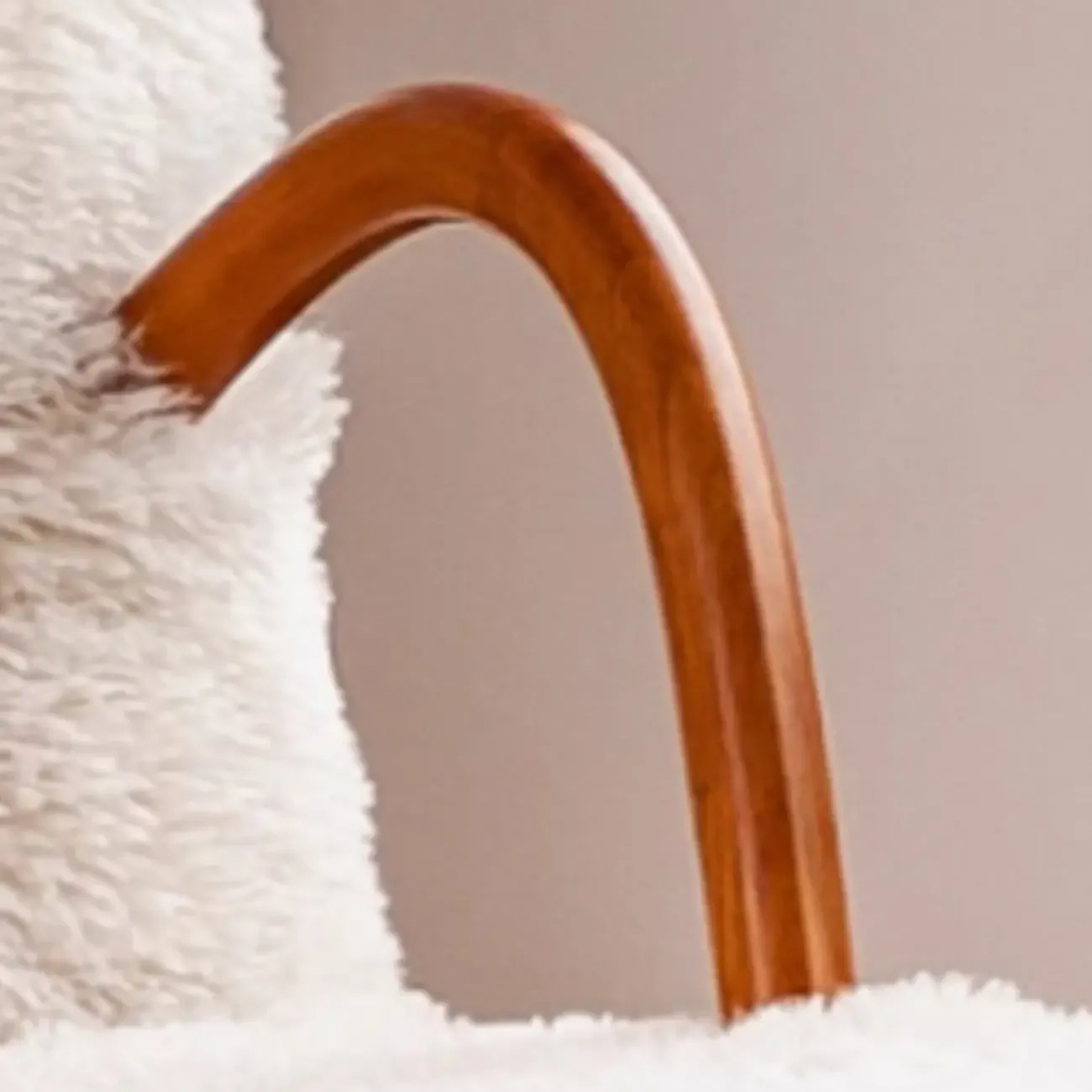 Wood Upholstered Track Arms Rocking Chair Optional Ottoman Image - 13