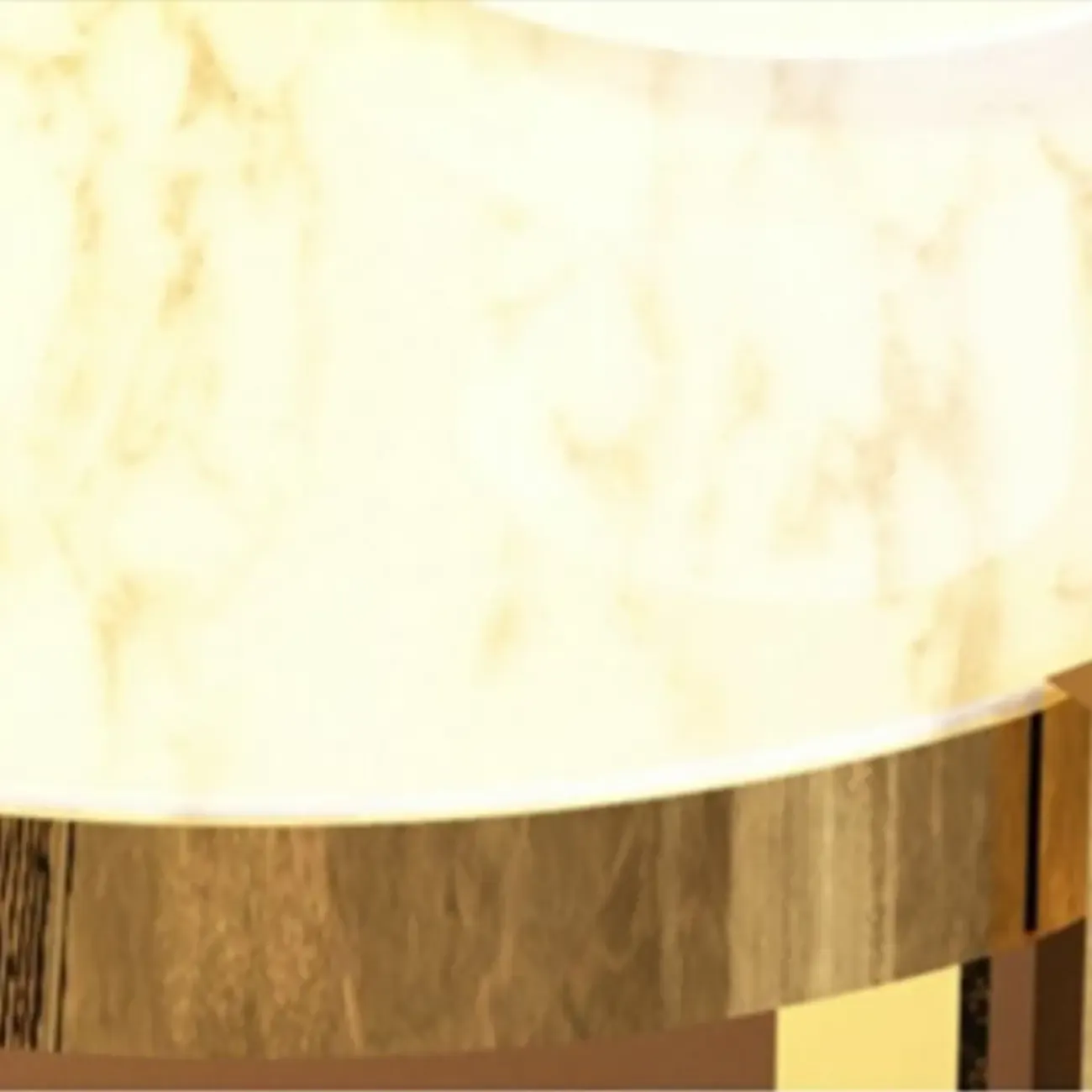 Feather Floor Lamp with Shelves for Living Room Image - 16