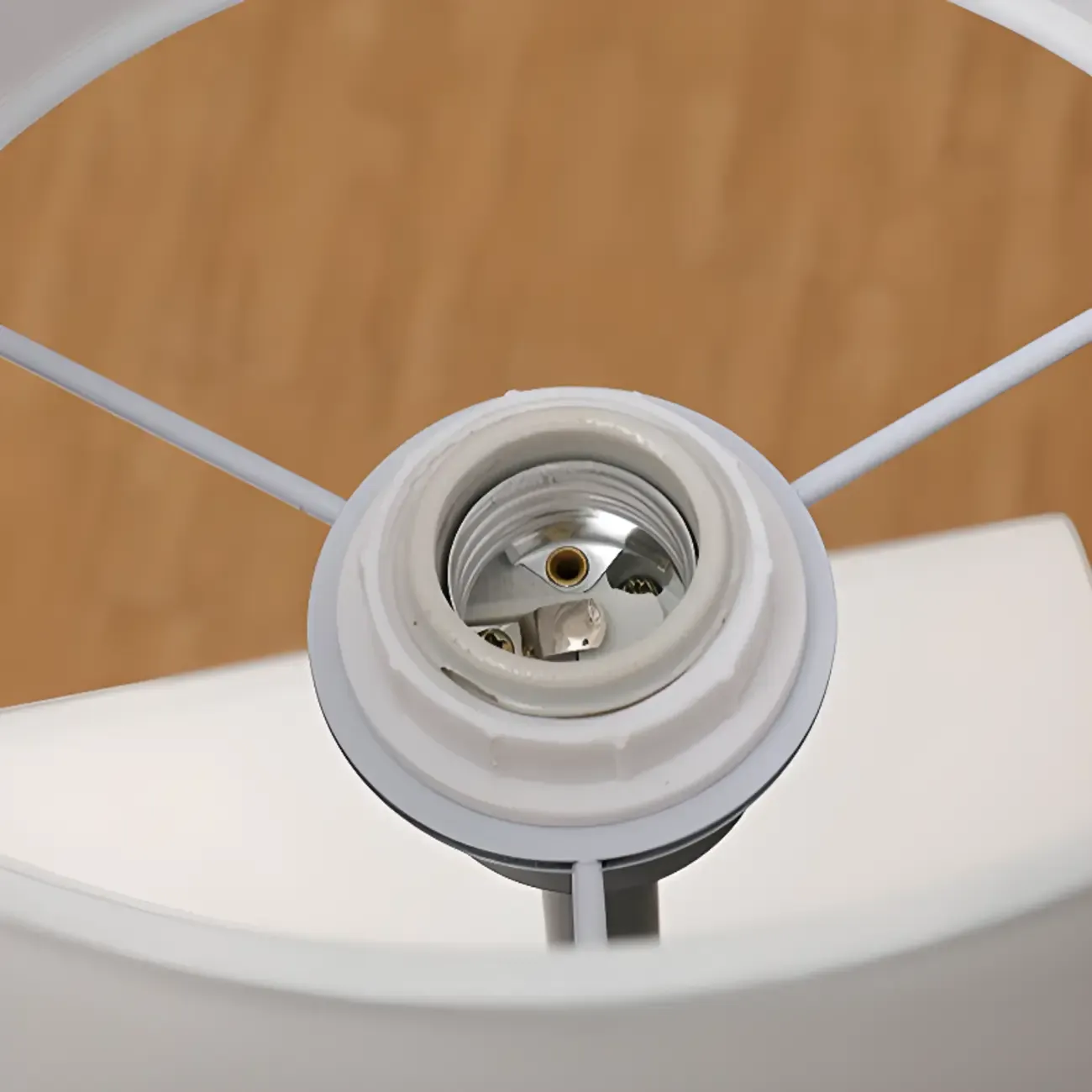 Modern Floor Lamp with Duble Drum Shade for Living Room Image - 10