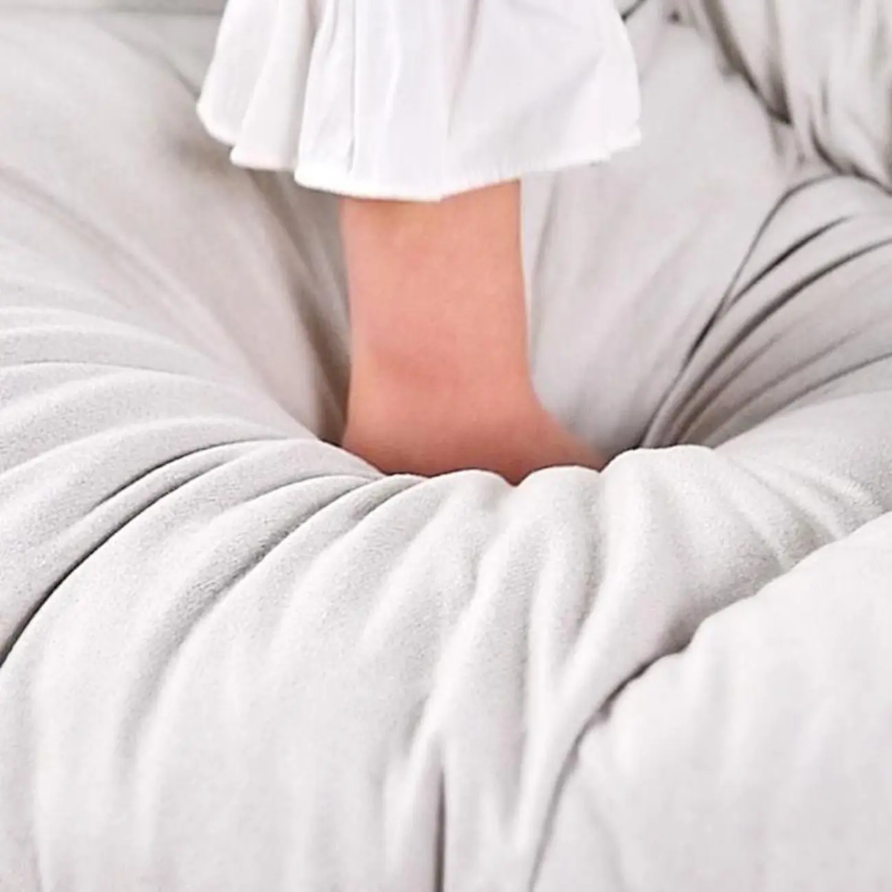 Faux Leather Wingback Rocking Chair with Removable Cushions Image - 9 | homeyfad