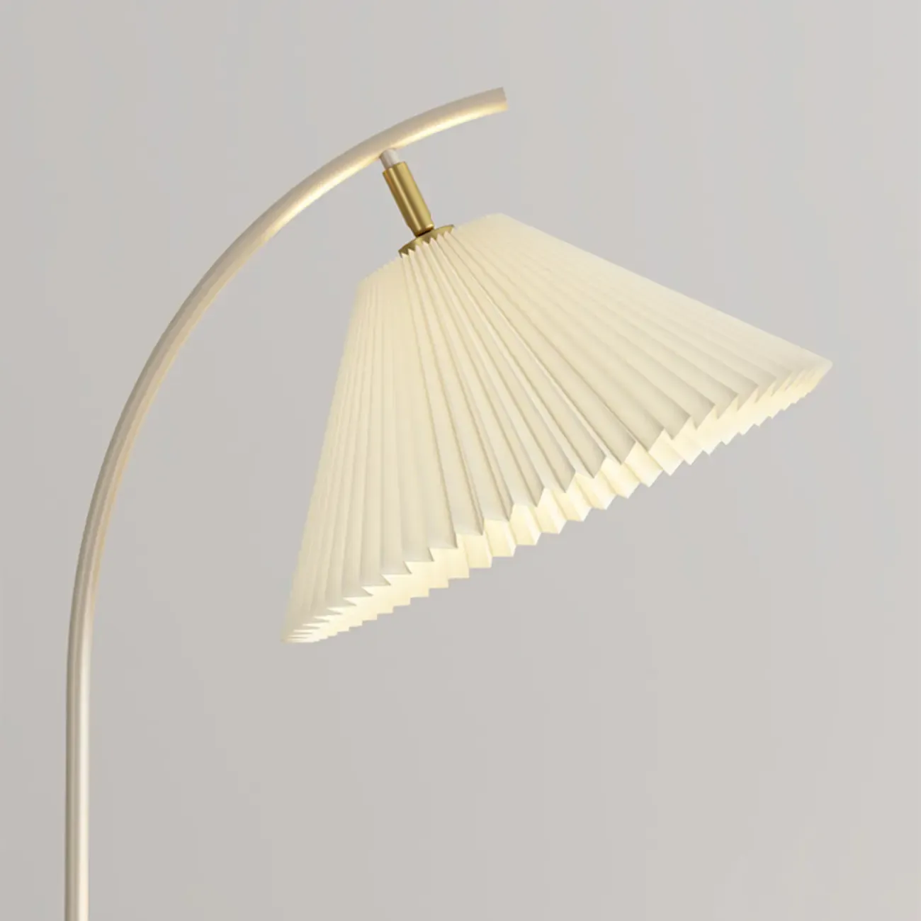Black Adjustable Floor Lamp with Shelf for Reading Image - 10