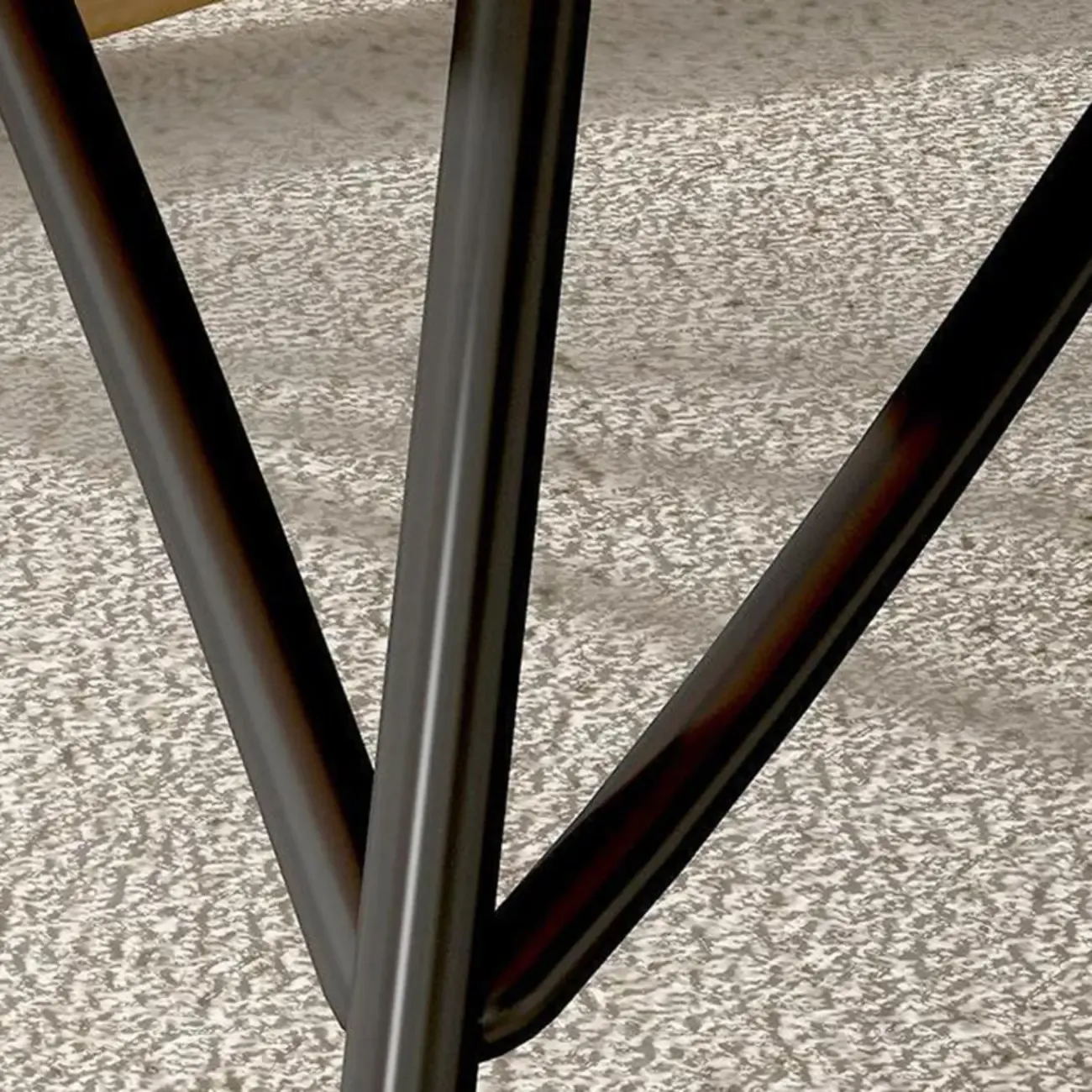 Faux Leather Wingback Rocking Chair with Removable Cushions Image - 12