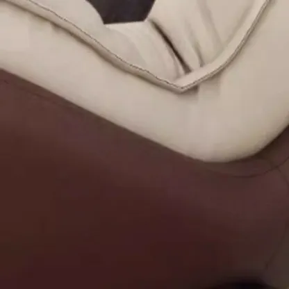 Ergonomic Rounded Upholstered Rocking Chair for Living Room Image - 15