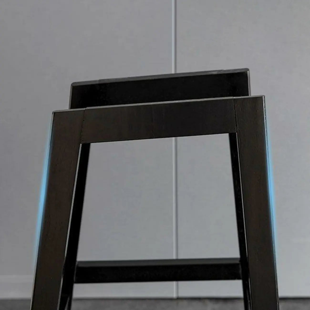 Retro Wooden Upholstered Bucket Bar Stools with Backrest Image - 12 | homeyfad