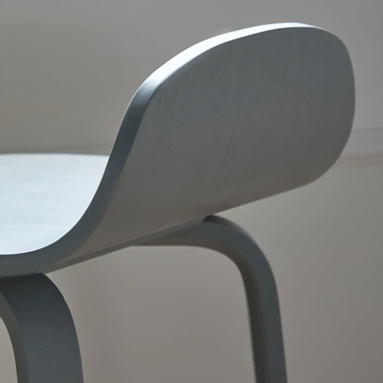 Minimalist Wooden Bar Stools with Footrest for Kitchen Image - 13