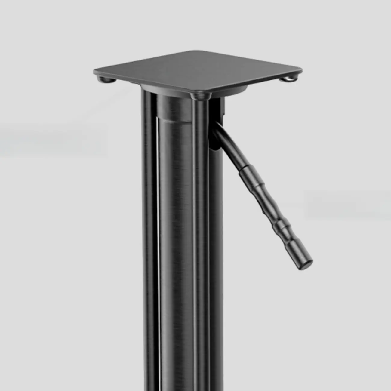 Modern Adjustable Leather Bar Stools Footrest for Kitchen Image - 11 | homeyfad