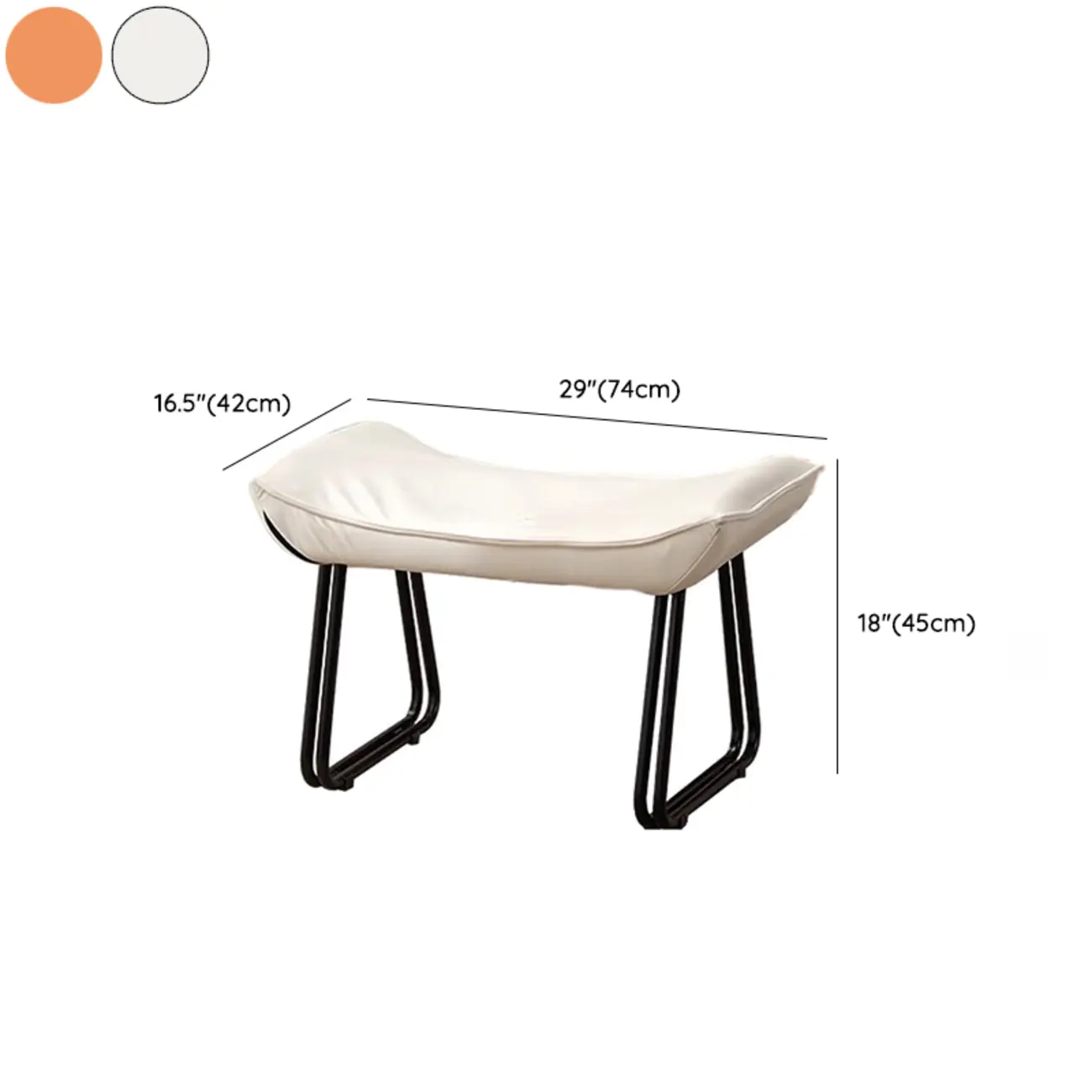 Modern Upholstered Rocking Chair with Ottoman for Living Room Image - 24 | homeyfad