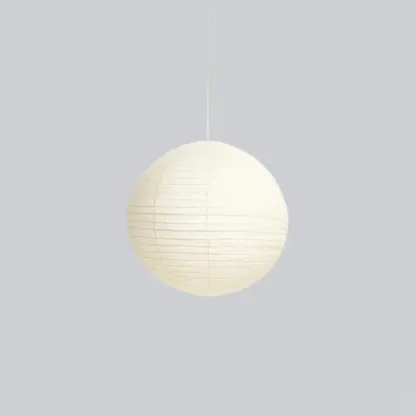 Recycle White Paper Lantern Pendant Lamp for Living Room Image - 3