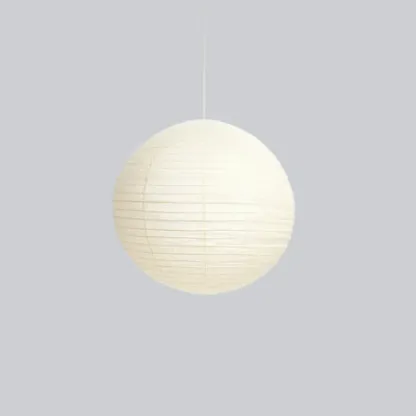 Recycle White Paper Lantern Pendant Lamp for Living Room Image - 7