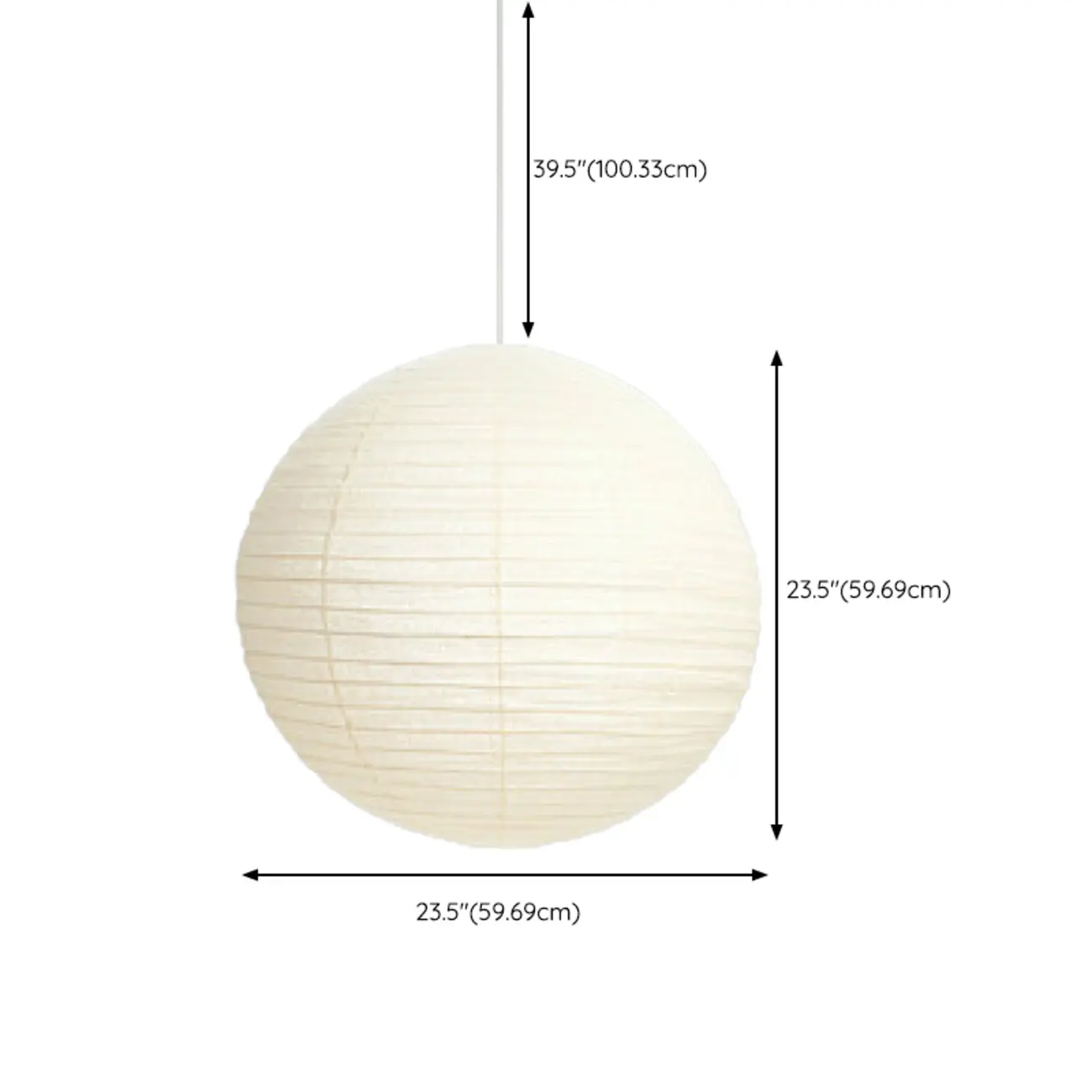 Recycle White Paper Lantern Pendant Lamp for Living Room Image - 16 | homeyfad