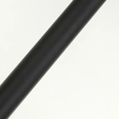 Sleek Long Tube Black Aluminum Pendant Light for Bedside Image - 7