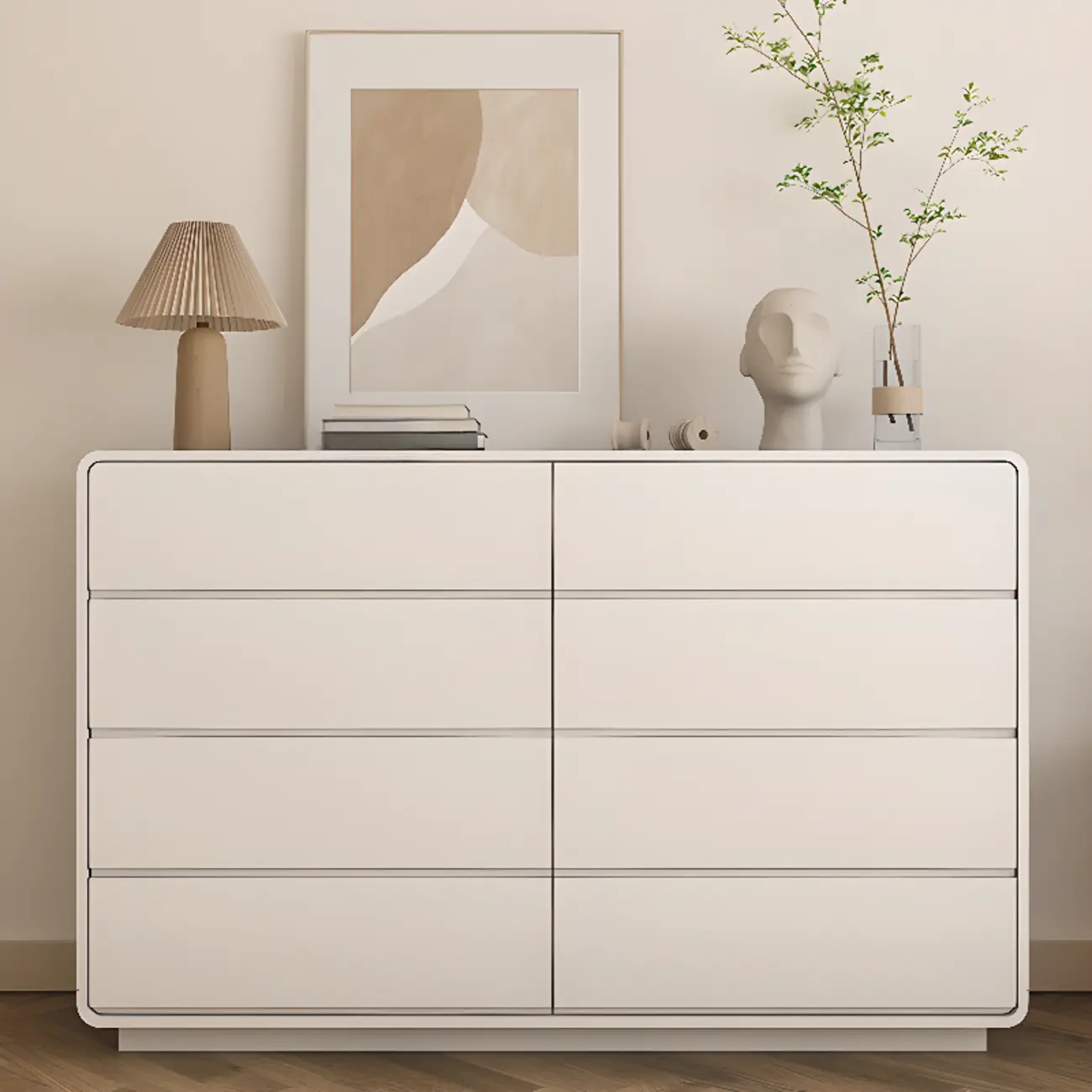 Modern Wood Dressers in White for Elegant Storage Image - 5 | homeyfad