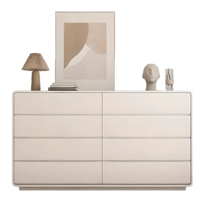 Modern Wood Dressers in White for Elegant Storage Image - 8